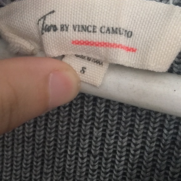 Textured oversize Vince Camuto sweater - Picture 3 of 4